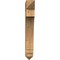 Ekena Millwork Imperial Arts & Crafts Rough Sawn Bracket, Western Red Cedar, 6"W x 32"D x 44"H BKT06X32X44IMP03RWR - alternate 2